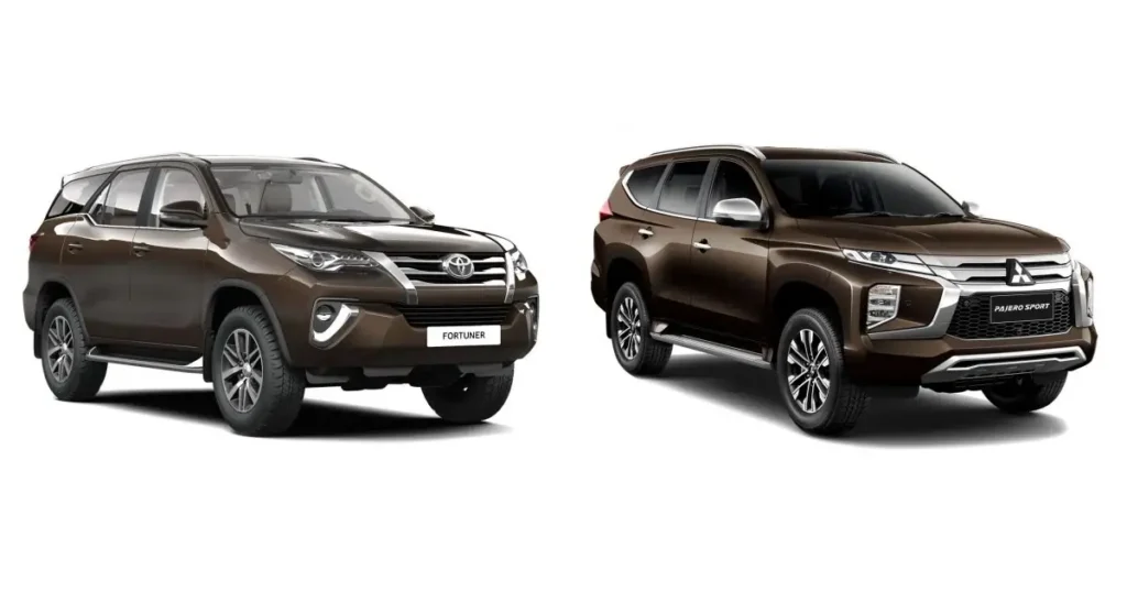 Fortuner vs Pajero Sport